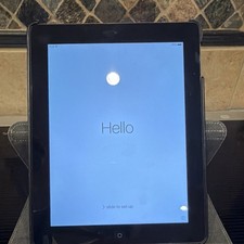 Apple iPad Tablet Black 9.7" Touchscreen iOS Apple iPad Series Wi-Fi