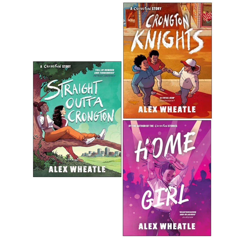 Crongton Series 3 Books Collection Set by Alex Wheatle Straight Outta Crongton