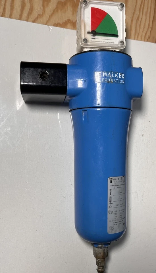 Walker Filtration Compressed Air Coalescing Filter – As Is - Image 2 of 4