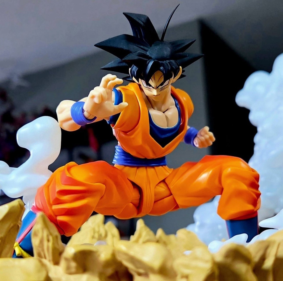 SH Figuarts Dragon Ball Z Son Goku Base Form DCG003 Custom Head