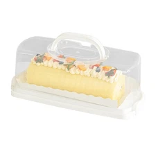 Loaf Cake Containers with Lid Bread Keeper Container Dinnerware Bakery Boxes for