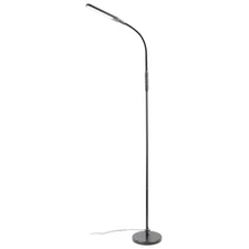 Mainstays Modern 71" LED Floor Lamp with 4 Brightness & 4 CCT Settings, Black, T