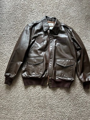 U.S. FLIGHT JACKET A-2 フライトジャケット 馬革 44 s-l400.jpg