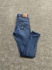 Levis 711 Skinny Jeans Women's Tag Size 26 Blue Medium Wash Denim 26x28 Distress