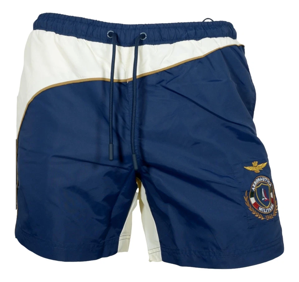 AERONAUTICA MILITARE Costume Uomo Logo Ricamato BW228CT3539 Colore Blu