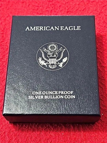 Picker's Delight 1998-P PROOF  American Silver Eagle. 1 TROY OZ SILVER OGP#T2231