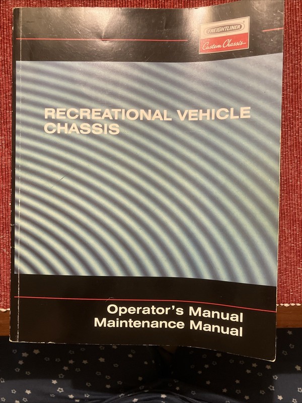2004 Freightliner Custom Classics RV XC, XCS, VCL Chassis Owner Operator Manual