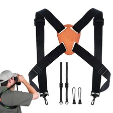 Binocular Harness Strap Adjustable Cross Chest Sling Camera Optics Carrier Strap