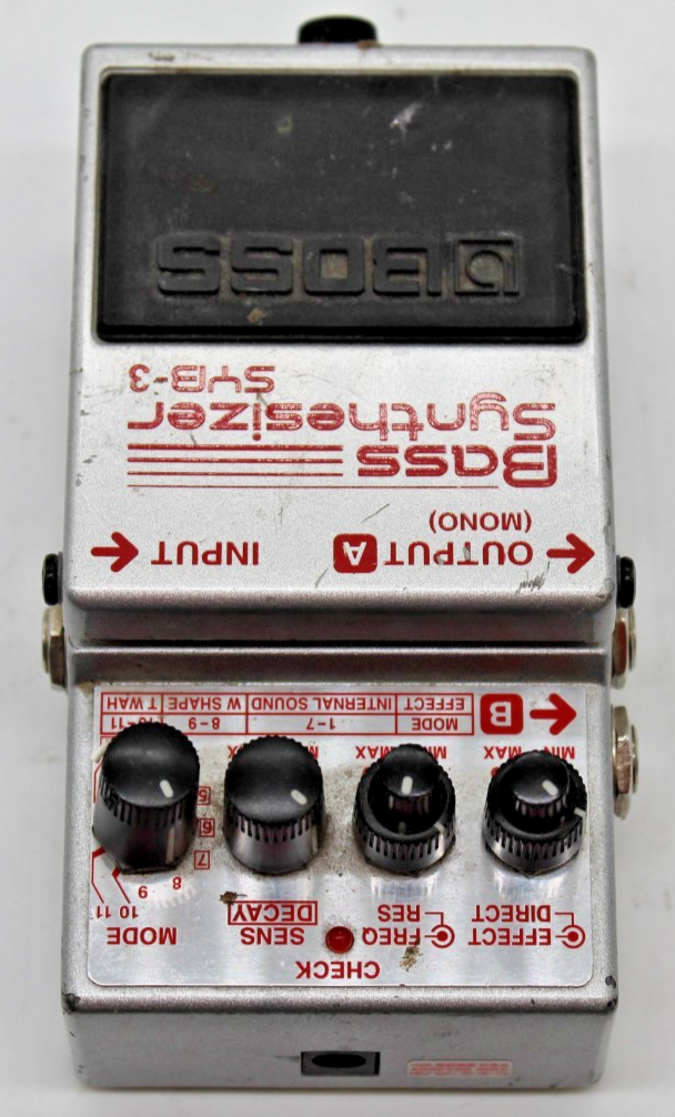 Boss SYB-3 Bass Synthesizer Synth Effects Pedal | eBay
