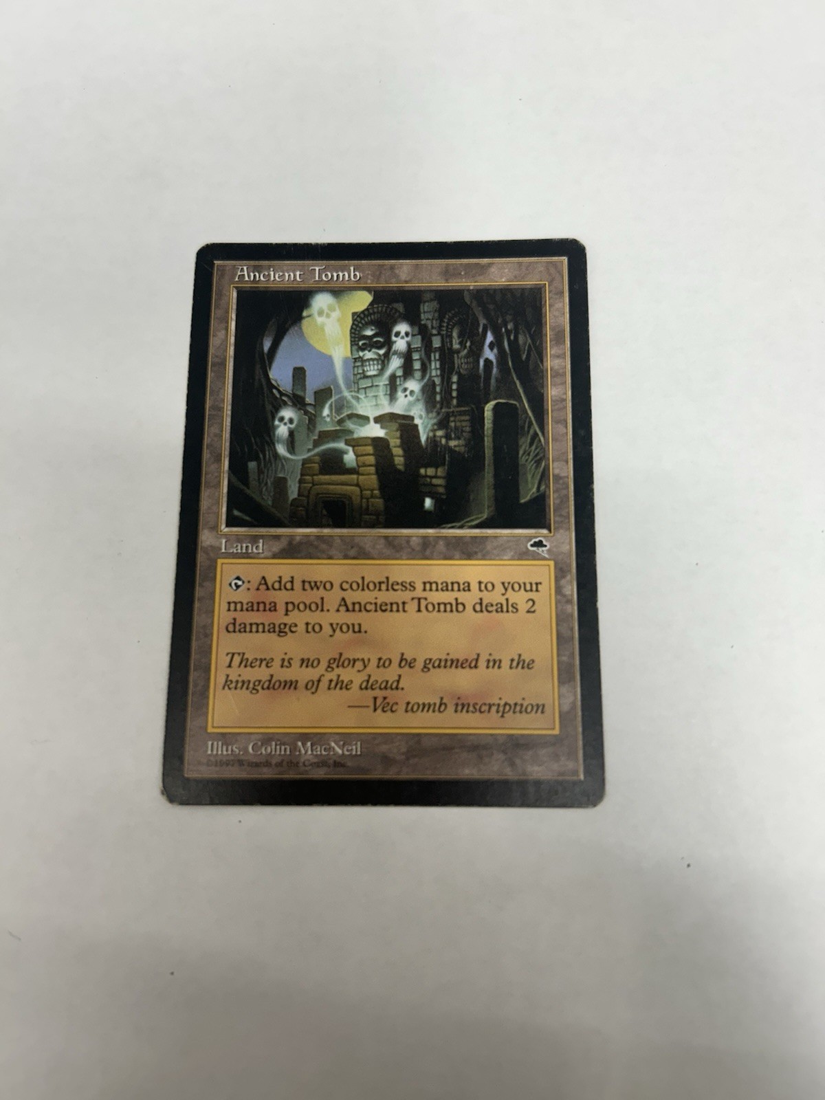 Magic: The Gathering Ancient Tomb Tempest Regular Rare Card Lightly Played
