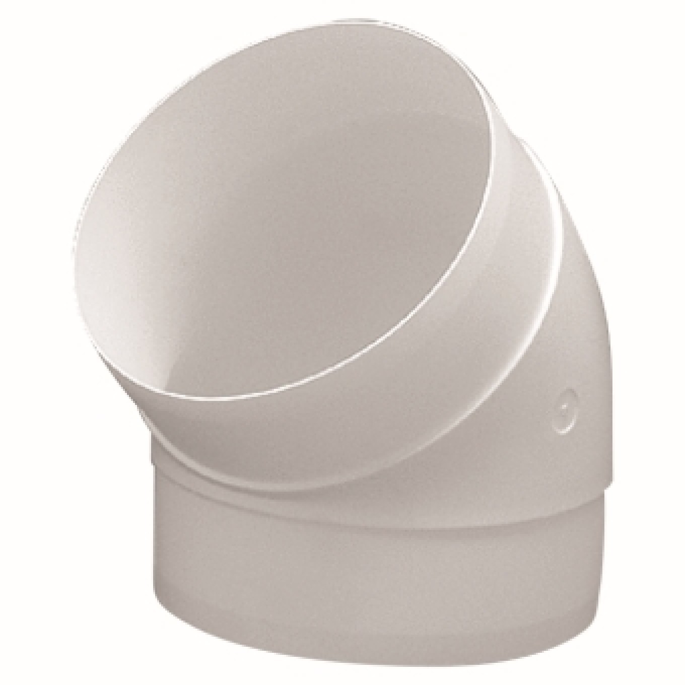 Round Channel Knee 45 Degree fi 125 KO125-45