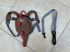 Little Life Dinosaur Backpack with Parent Reins and Chest Strap for Toddlers