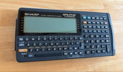 SHARP PC-G850S Pocket Computer #991e20