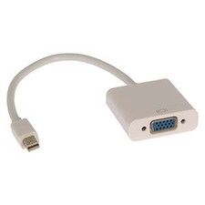 Mini DisplayPort Thunderbolt Male to VGA Female Adapter