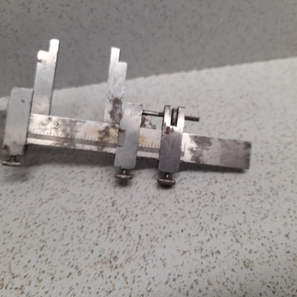 Vintage L.S. Starrett Co. Athol. Mass. USA Small Vernier Caliper - Image 2 of 4