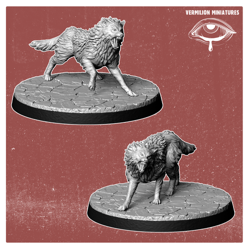 Hounds | Vermillion | Post Apocalypse FWW Wargaming 3D Printed Mini - 第 1/1 張圖片