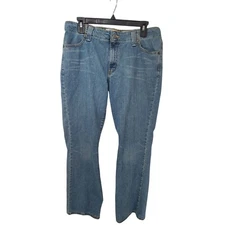 Levi's 525 Men's Bootcut Lightwash Jeans Blue Size 34