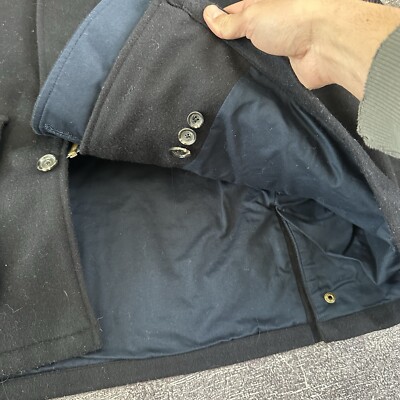 ジャケット・アウター 90s Ralph Lauren wool military jacket Men's Vintage 90's Polo Ralph Lauren Dark Navy Blue Wool