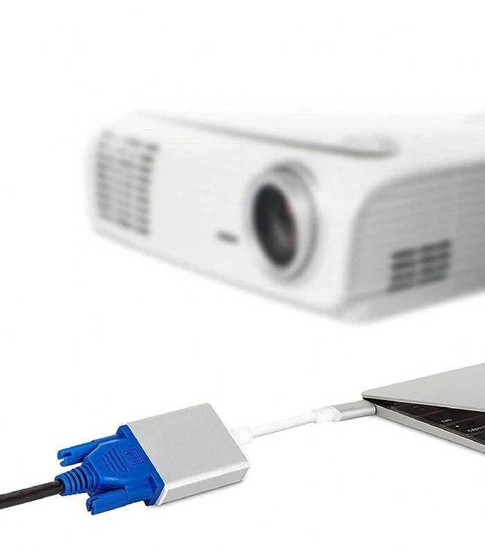 USB 3.1 Type C USB-C to VGA 1080p HDTV HD Adapter for Apple Macbook 2017 Pro New - Image 3 of 4