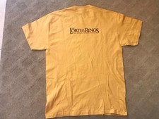Vintage - VTG 2000s THE LORD OF THE RINGS TRILOGY T Shirt Cotton Tee - Medium M