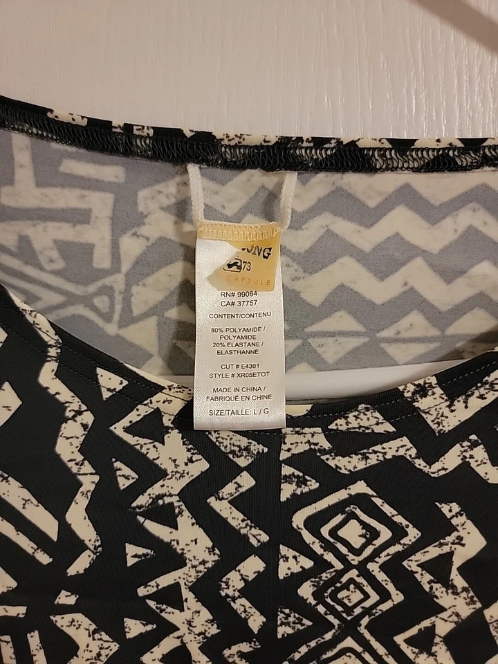 Camisa Billabong Manga Larga Mujer Talla Grande 80% Poliamida Foto 2 de 4