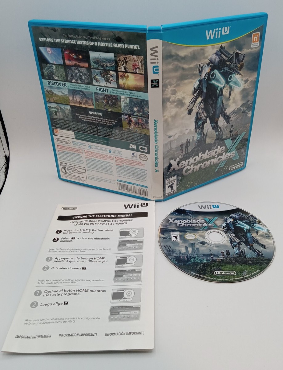 Xenoblade Chronicles X Nintendo Wii U Tested Very Nice Disc