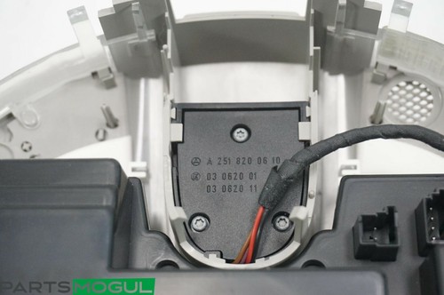 06-13 Mercedes GL450 ML350 Luz Delantera Superior Domo Lectura Mapa Lámpara Gris OEM - Imagen 10 de 12
