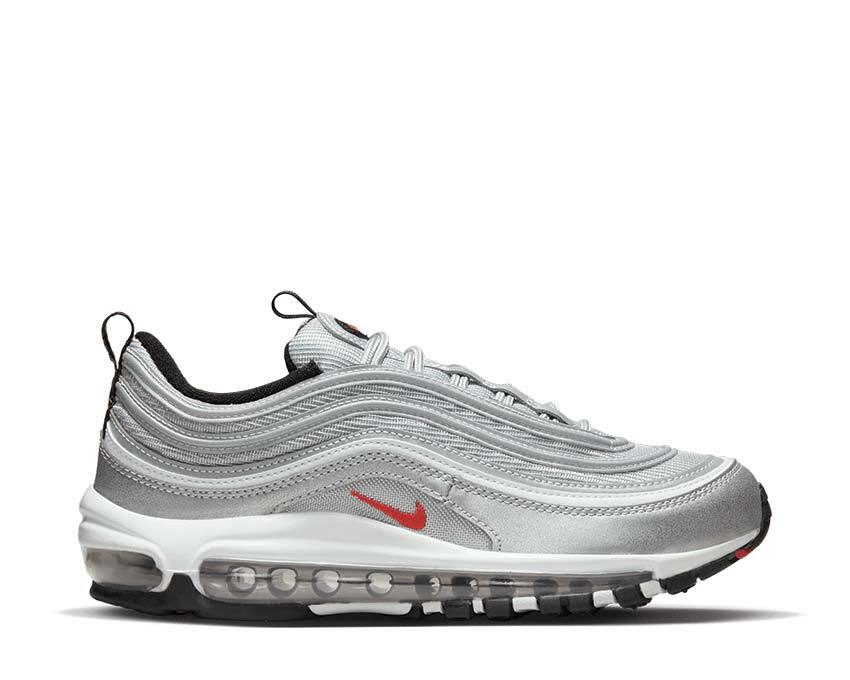 Nike Women Air Max 97 OG Silver Bullet Red White Black NEW DS