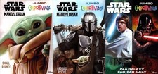 Star Wars - Coloring  Activity Book  Award Stickers 192 Pages Set of 3 Books 