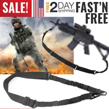 Tactical Two Point Sling Strap Rifle Gun Sling Shoulder Strap with 2 QD Buckle