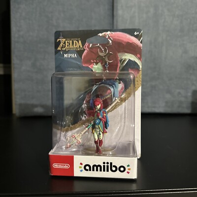 Nintendo The Legend of Zelda: Breath of the Wild Mipha Zora Amiibo Figurine...