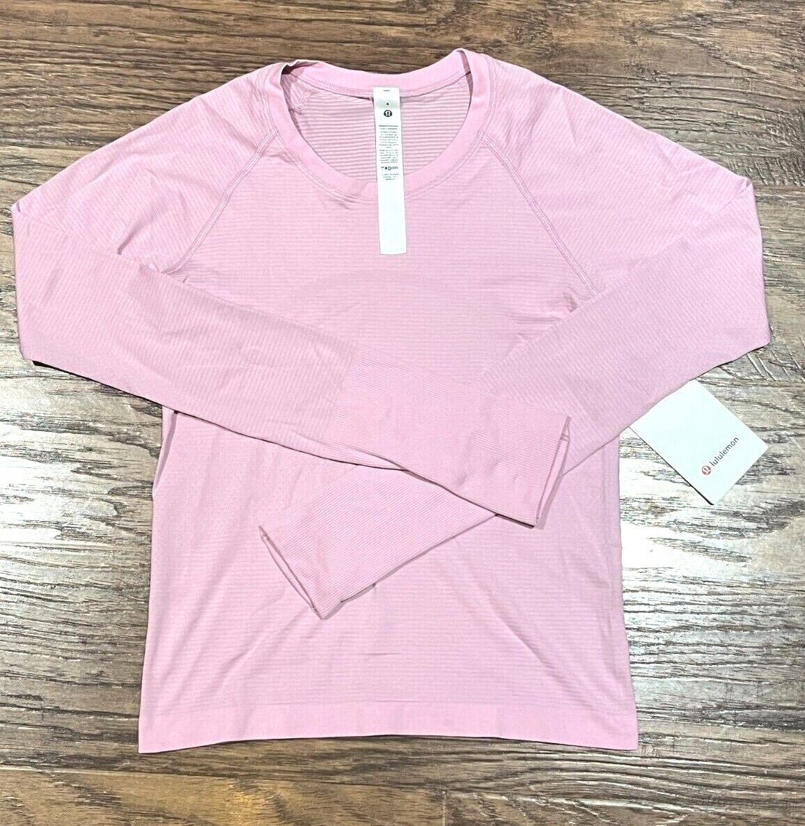 NEW Lululemon Swiftly Tech Long-Sleeve Shirt 2.0 Waist NEW Lululemon Swiftly Tech Long-Sleeve Shirt 2.0 Waist