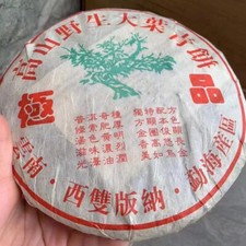 Yunnan Puer Tea Yiwu Old Puerh Raw Tea Cake Aged Pu Er Pu-erh Green Cake 357g