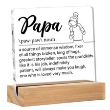 Papa Gifts From Granddaughter Grandkids Grandson Grandpa Gifts For Birthday Chri