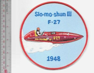 Hydroplane Miss Slo-mo-Shun lll F-27 1948 Thunderboat NO TARIFF
