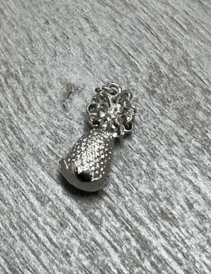 .925 Sterling Silber Swinger Ananas Welcome Tropical 