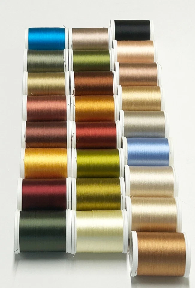 Lot of 25 Spools Madeira Rayon Thread 1000m Art. 9841 Mixed Colors New/Used - Image 3 of 4