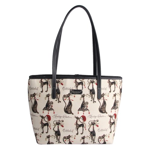 Vintage Japanese Unagi Eel Cat Tote Bag | Showa Retro Kawaii