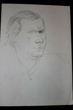 DDR Maler Professor Peuker Wolfgang Bleistift Zeichnung Original  Studien