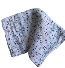ADEN ANAIS Harry Potter Muslin Baby Blanket Swaddle Lovey Stars Lightning Bolt