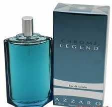CHROME LEGEND 4.2 OZ EDT SPRAY FOR MEN BY AZZARO NEW IN BOX