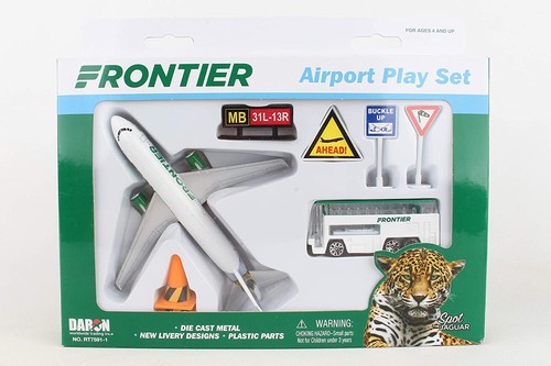 Daron Frontier Spot The Jaguar Play Set Airline Airport Set - Picture 2 of 4