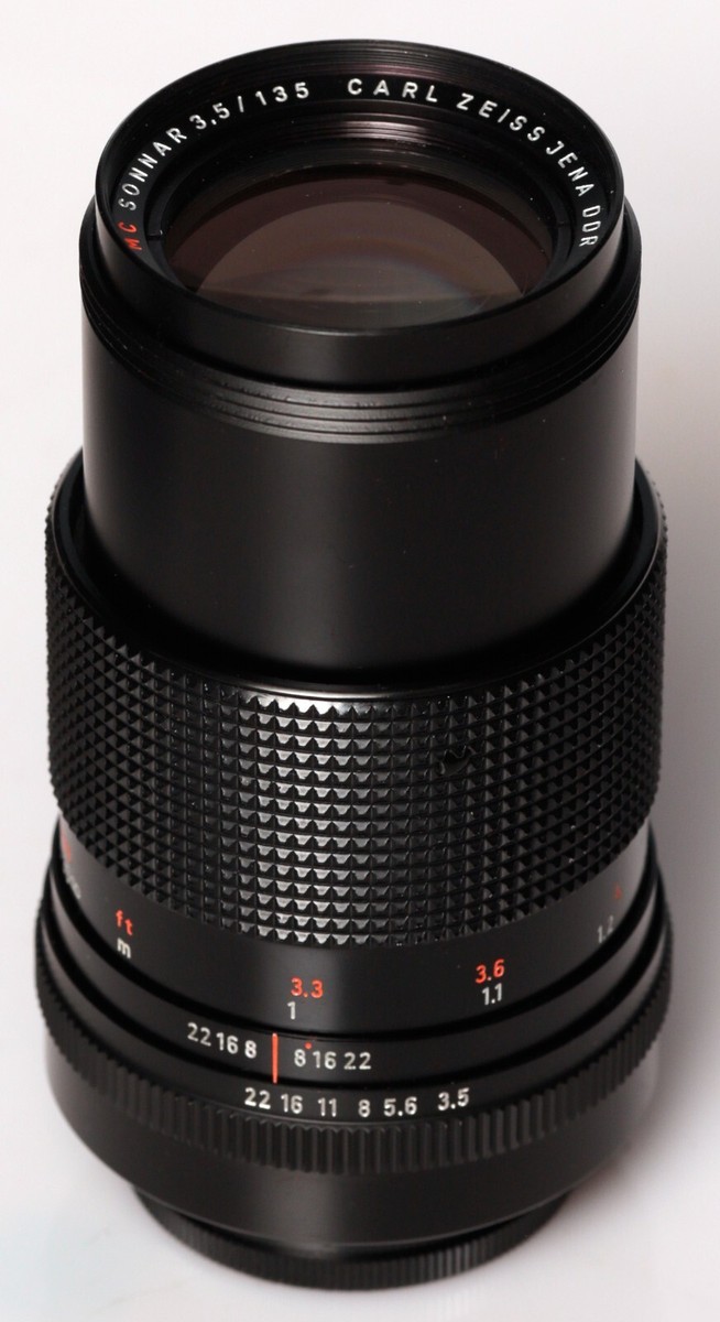Carl Zeiss Jena MC Sonnar 3.5/135 M42レンズ CARL ZEISS JENA SONNAR MC 135mm f/3.5 M42 MINT 1023 | eBay