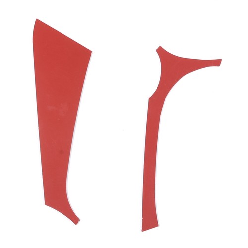 Gloss Black Interior Door Handle Trim Styling Sticker For Corvette C6 2005-2013 - Picture 8 of 12