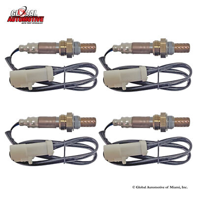 Set of 4 New Oxygen O2 Sensor for 1996-1997 Mercury Cougar V6 3.8L V8 4.6L