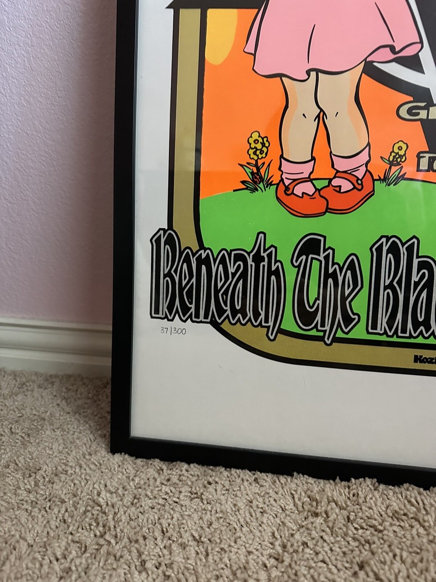 FRAMED Frank Kozik - 1997 - Anna Sui Concert Poster S&N 37/300