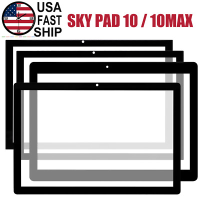Digitizer Touch Screen Glass Panel 10.1'' For Sky Devices Pad 10 / 10 MAX Tablet