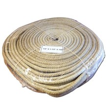 Sello de renacuajo 1/2" X 1-1/2" X 100' horno de caldera caja de fuego junta de puerta de barbacoa 1.500F