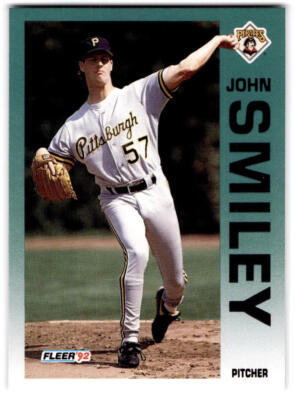 John Smiley 1992 Fleer #567 Pittsburgh Pirates | eBay