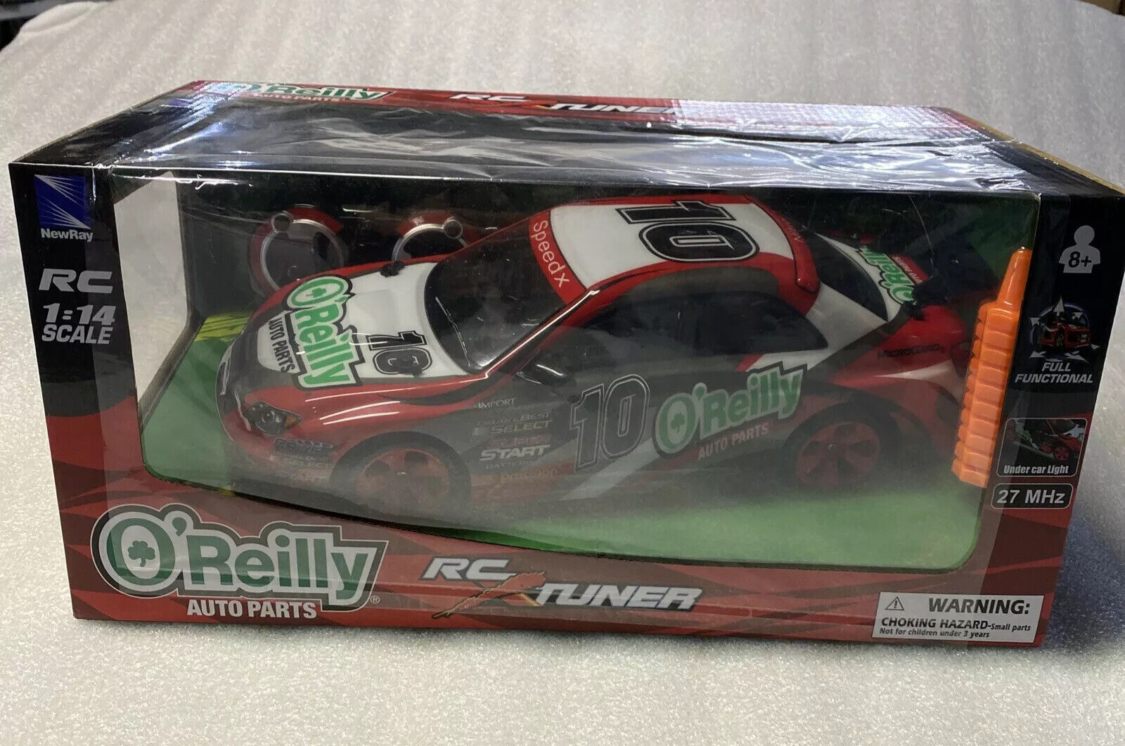 NEW RARE NewRay RC 1:14 O'Reilly Auto Parts Xtuner Radio Control Rally Race Car